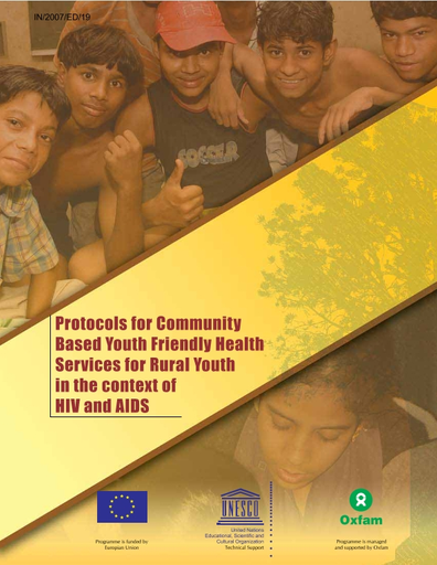 Rajasthan College Sexy Video Rape - Protocols for community based youth friendly health services for rural  youth in the context of HIV and AIDS