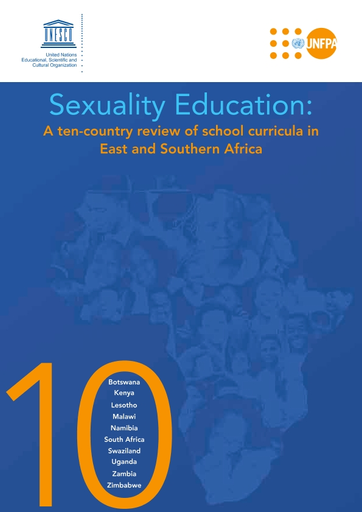 School Sex 69 - Sexuality education: a ten-country review of school curricula in East and  Southern Africa