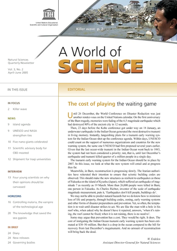 A World of science, vol. 3, no. 2