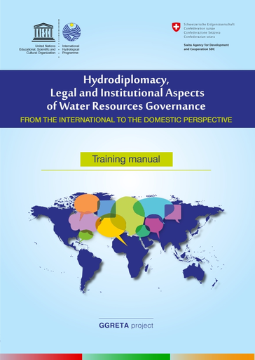 Hydrodiplomacy, legal and institutional aspects of water resources