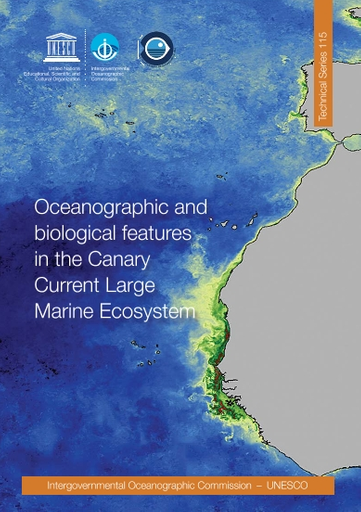 Oceanographic and biological features in the Canary Current Large