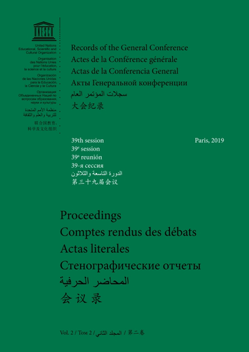 Records of the General Conference, 39th session, Paris, v. 2