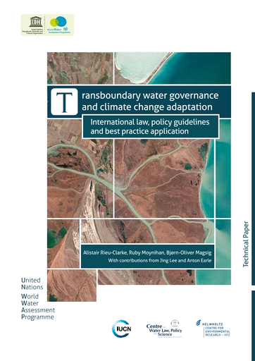 Transboundary water governance and climate change adaptation