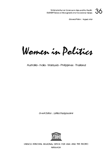 180px x 256px - Women in politics: Australia, India, Malaysia, Philippines ...