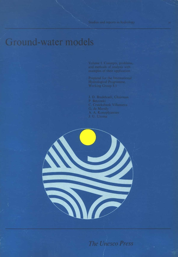 Ground Water Models V 1 Concepts Problems And Methods Of