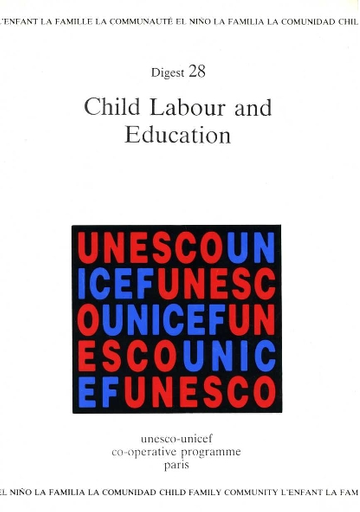 Child labour and education: issues emerging from the experiences