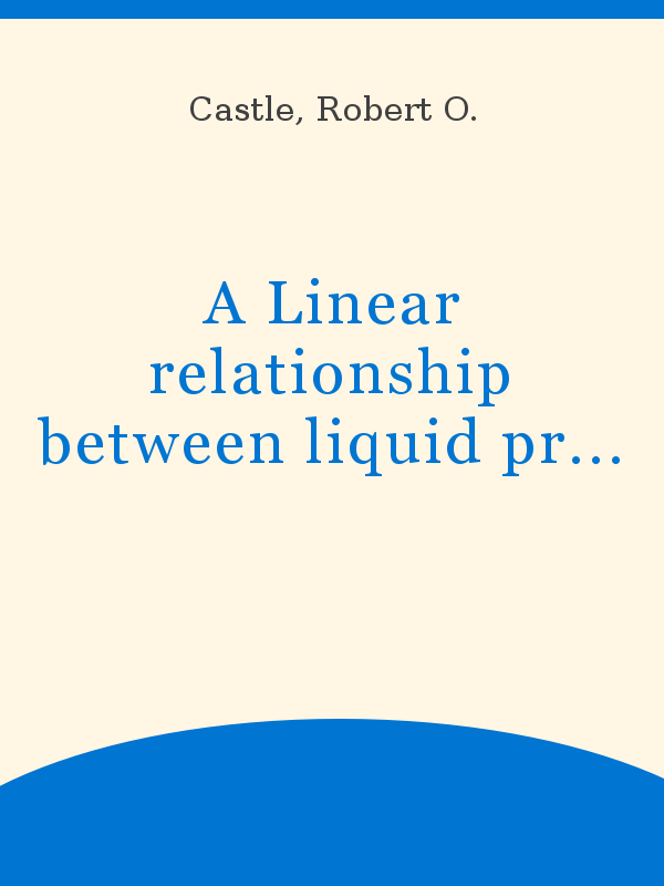 A Linear Relationship Between Liquid Production And Oil Field