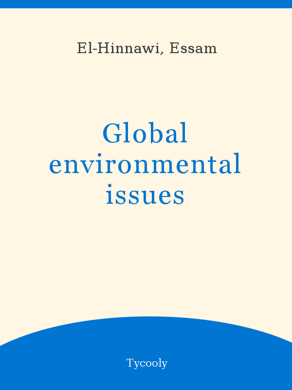 Global environmental issues