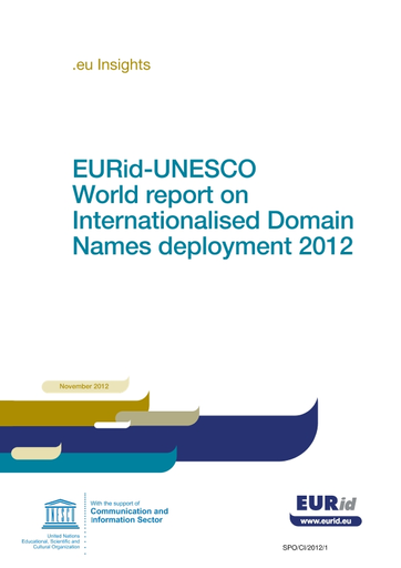 Eurid Unesco World Report On Internationalised Domain Names Images, Photos, Reviews