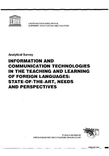 PDF) Analysis of Telecollaborative Exchanges among Secondary