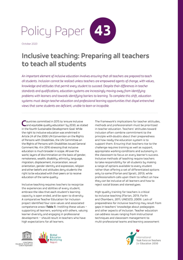 Inclusive Teaching Preparing All Teachers To Teach All Students
