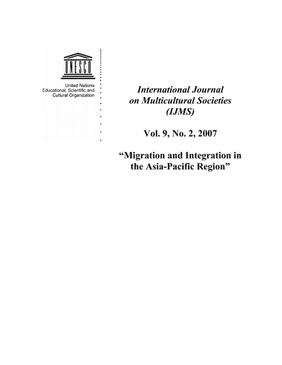 Migration And Integration In The Asia Pacific Region