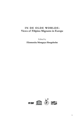 In De Olde Worlde Views Of Filipino Migrants In Europe Unesco Digital Library - liberation 2010 guide isnt it lovely roblox id
