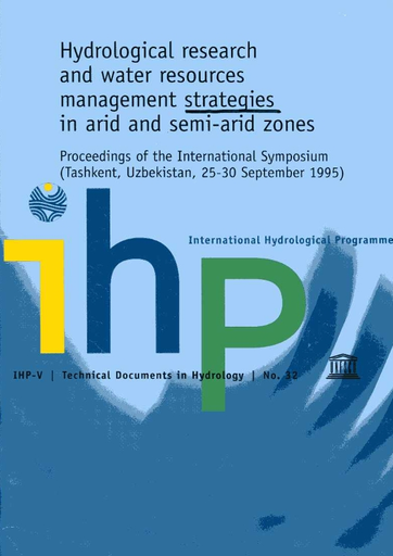Hydrological Research And Water Resources Management Strategies In