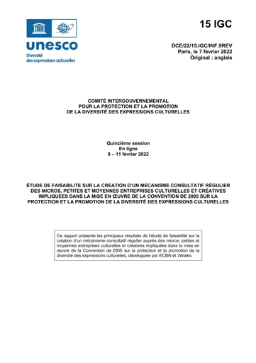 PDF) L'information informelle dans les dossiers de financement des PME