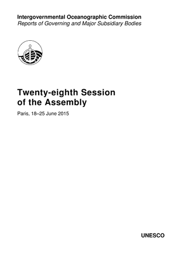 Twenty Eighth Session Of The Assembly Paris 18 25 June 2015
