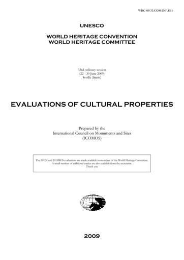 Evaluations Of Cultural Properties Unesco Digital Library Images, Photos, Reviews