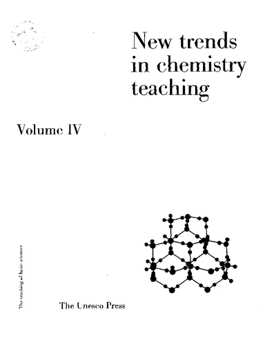 New Trends In Chemistry Teaching V 4 Unesco Digital Library