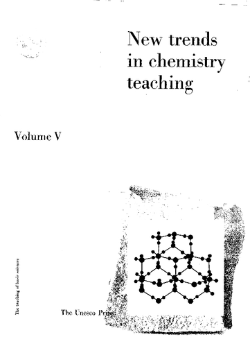 New Trends In Chemistry Teaching V 5 Unesco Digital Library