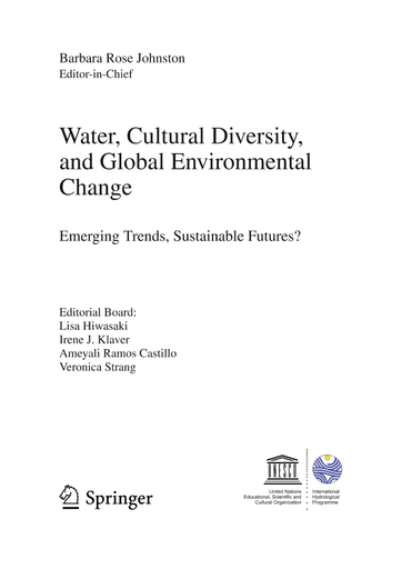Water Cultural Diversity And Global Environmental Change Images, Photos, Reviews