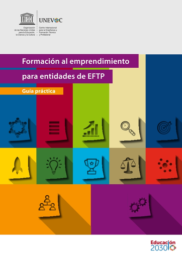 Formación al emprendimiento para entidades de EFTP: guía práctica