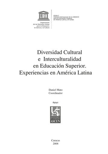 Caracterización cultural de tres organizaciones productivas indígenas de  Toribío, Cauca