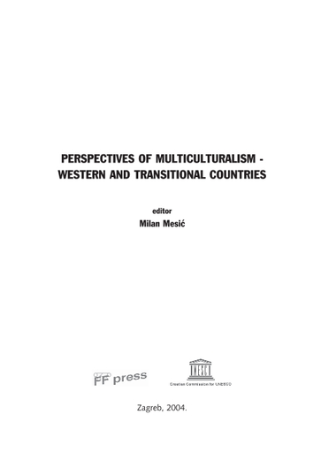 Perspectives of multiculturalism: western and transitional countries