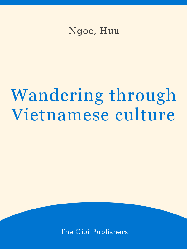 wandering through vietnamese culture pdf