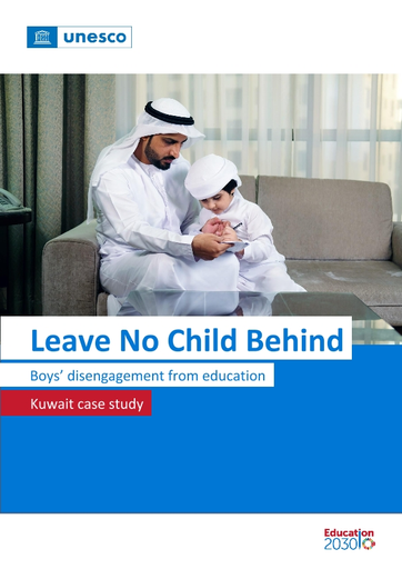 Leave no child behind: boys' disengagement from education: Kuwait case study