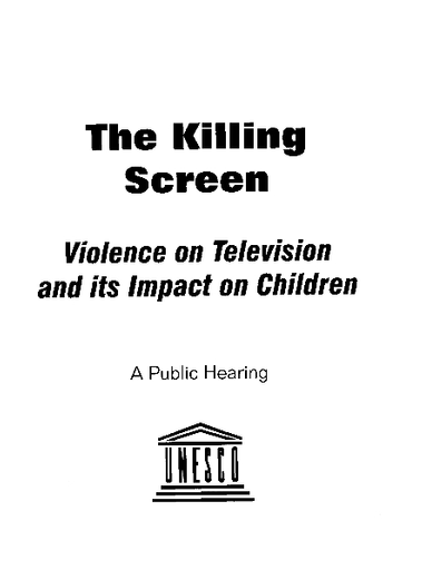 violence in television