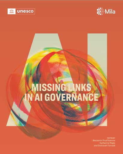 Missing links in AI governance