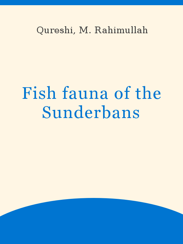 Fish fauna of the Sunderbans