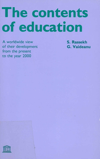 The Contents Of Education A Worldwide View Of Their