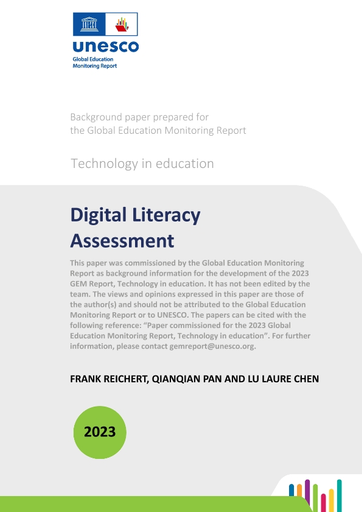 Digital literacy assessment