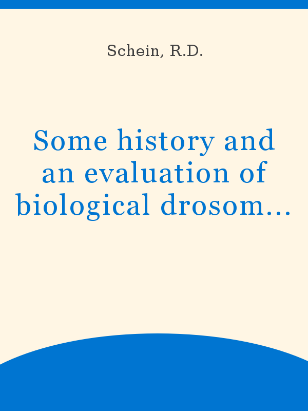 Some history and an evaluation of biological drosometry