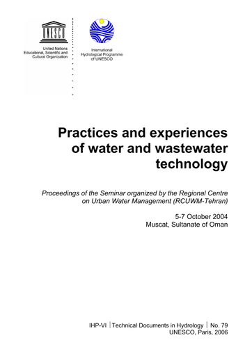 https://unesdoc.unesco.org/in/rest/Thumb/image?id=p%3A%3Ausmarcdef_0000146009&author=Seminar+on+Urban+Water+Management&title=Practices+and+experiences+of+water+and+wastewater+technology%3B+proceedings&year=2006&TypeOfDocument=UnescoPhysicalDocument&mat=PGD&ct=true&size=512&isPhysical=1
