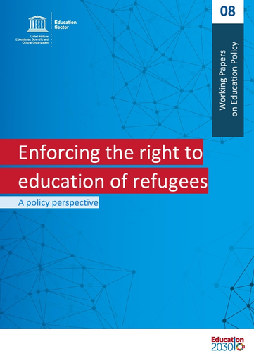 Enforcing The Right To Education Of Refugees: A Policy Perspective