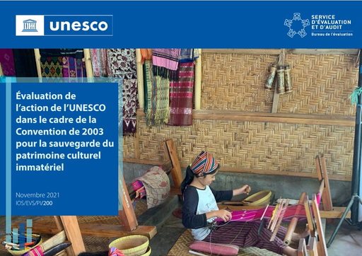 Évaluation de l'action de l'UNESCO dans le cadre de la Convention de 2003  pour la sauvegarde du patrimoine culturel immatériel