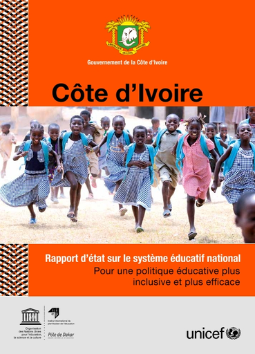 Rapport d'état du système éducatif national de la Côte d'Ivoire