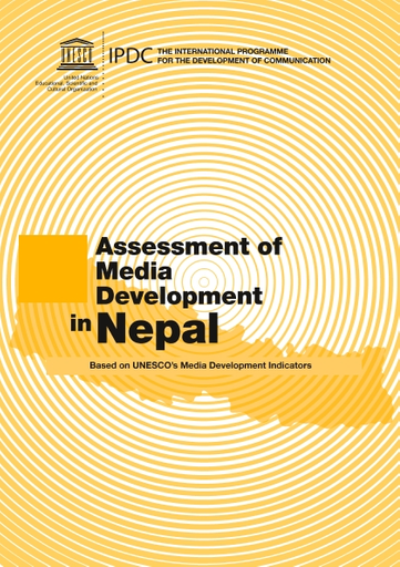 Assessment Of Media Development In Nepal Based On Unesco S Media