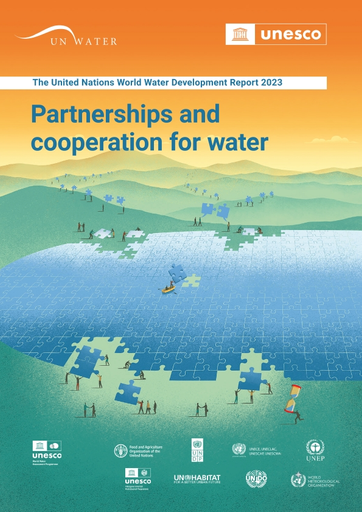 https://unesdoc.unesco.org/in/rest/Thumb/image?id=p%3A%3Ausmarcdef_0000384655&isbn=9789231005763&author=UNESCO+World+Water+Assessment+Programme&title=The+United+Nations+World+Water+Development+Report+2023%3A+partnerships+and+cooperation+for+water&year=2023&TypeOfDocument=UnescoPhysicalDocument&mat=BKS&ct=true&size=512&isPhysical=1