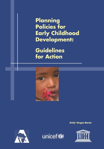 Planning Policies For Early Childhood Development Guidelines For
