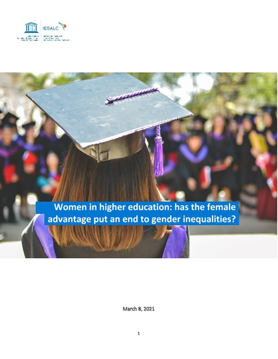 Women in higher education: has the female advantage put an end to gender  inequalities?