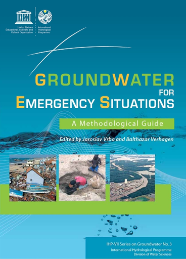 Groundwater for emergency situations: a methodological guide