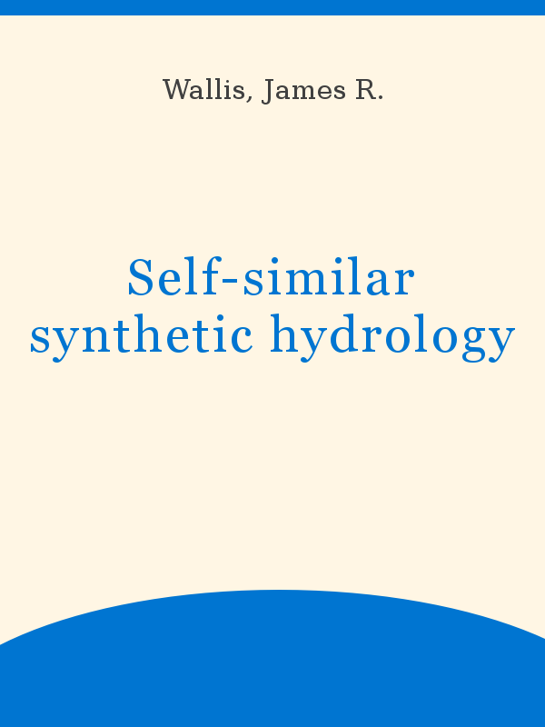 Self-similar synthetic hydrology