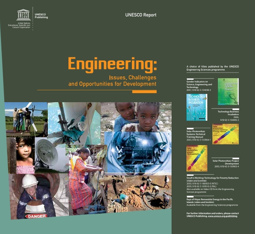 Engineering Issues Challenges And Opportunities For Development Unesco Report Unesco Digital Library