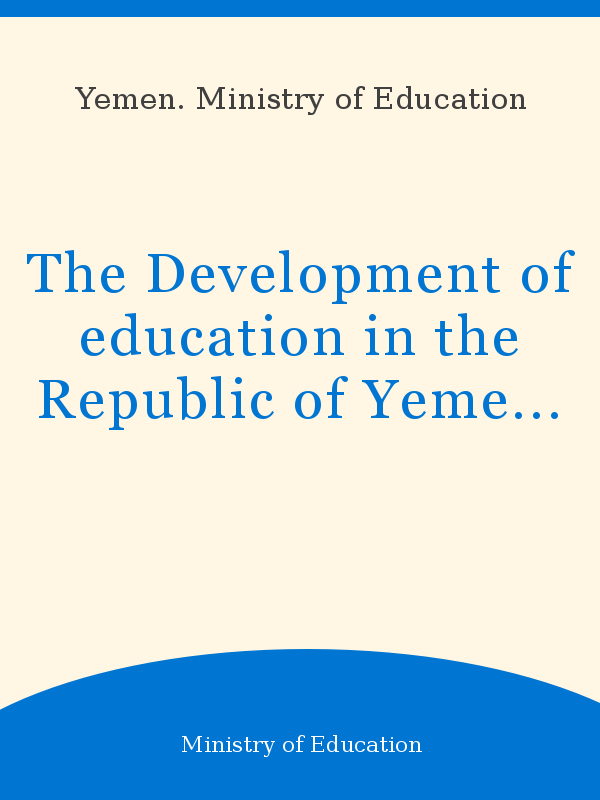 essay about education in yemen