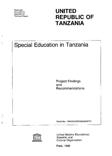research proposal on free education in tanzania