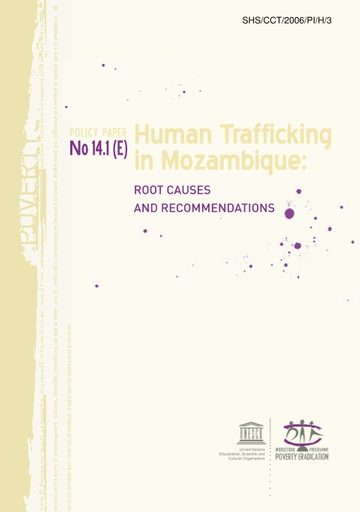 Human trafficking in Mozambique: root causes and recommendations