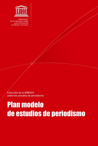 Plan modelo de estudios de periodismo